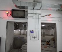 四川广安一电业公司配电室气体报警器控制系统：氧气探测器、六氟化硫探测器
