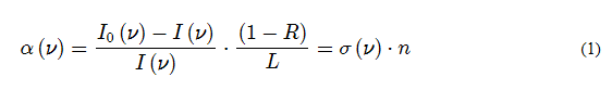 方程（1）