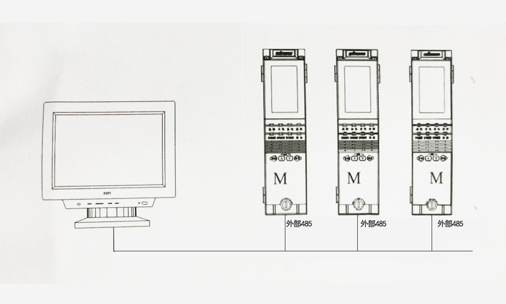 关于RBK-1080氨气报警控制器通过485协议连接上位机的方法