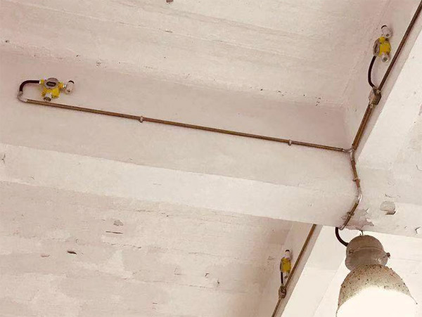 天然气探测器高密度安装